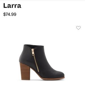 Brand new size 10 black booties- call it spring!